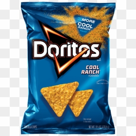 Doritos® Cool Ranch® Flavored Tortilla Chips - New Cool Ranch Doritos, HD Png Download - doritos bag png