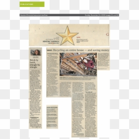 All American Publication Chronicle - Newsprint, HD Png Download - page tear png