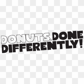Donut Clipart Black And White - Illustration, HD Png Download - png tumblr transparent donut