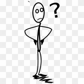 Angry Stickman , Png Download - Confused Stick Figure, Transparent Png - stickman png