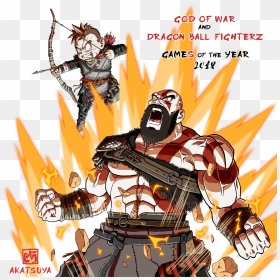 Transparent God Of War Png - God Of War Dragon Ball, Png Download - god of war png