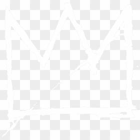 Basquiat Crown Png - Sketch, Transparent Png - white crown png