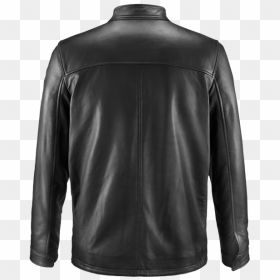 Jacket Leather Back - Black Leather Jacket Png Back, Transparent Png - jacket png