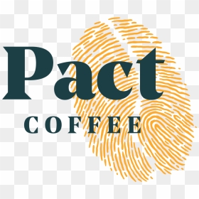 Pact Coffee Logo, HD Png Download - coffee bean vector png