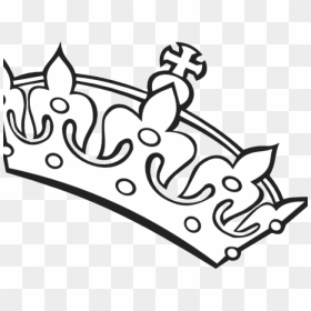 Transparent Drawn Crown Png - Vector Princess Crown Png, Png Download - white crown png