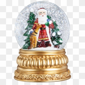 Old Word Christmas Nordic Santa Snow Globe - Christmas Snow Globe Canada, HD Png Download - snow globe png