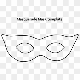 White Mask Clipart - Clip Art Black And White Mask, HD Png Download - masquerade mask clipart png