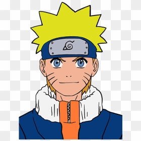 How To Draw Naruto In A Few Easy Steps - Naruto Easy Drawing, HD Png Download - naruto.png