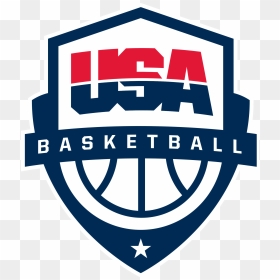 Usa Basketball Logo Vector - Usa Basketball Logo Png, Transparent Png - basketball vector png