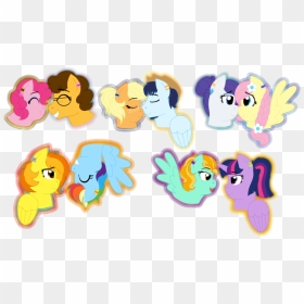 Transparent Mr Potato Head Png - Mlp Mane 6 Couples, Png Download - mr potato head png