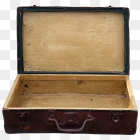 Old Suitcase Open Png, Transparent Png - luggage png
