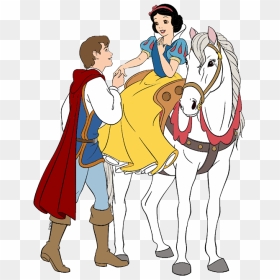 Transparent Baby Prince Clipart - Prince Charming White Horse, HD Png Download - white horse png