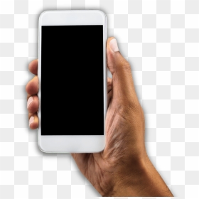 Hand Holding Cell Phone, HD Png Download - holding phone png