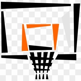 Basketball Net Vector Png - Basketball Hoop Clip Art, Transparent Png - basketball vector png