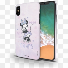 Head Full Of Dreams Cover Case For Iphone Xs - Science City, HD Png Download - minnie mouse head png