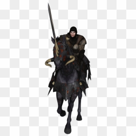 Man Knight Horse - Find Steed, HD Png Download - white horse png