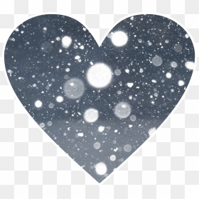 Is It Snowing Where You Live Add This Snow Effect Heart - Editing Heart Sticker, HD Png Download - snow effect png