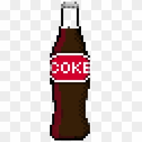 Transparent Diet Coke Bottle Png - Coca Cola Pixel Art, Png Download - coke bottle png