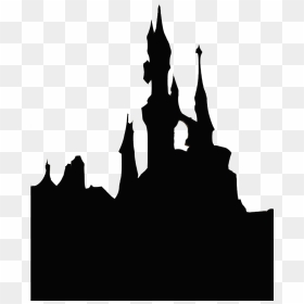Castle Silhouette Png , Png Download - Castle Silhouette Transparent Background, Png Download - disney castle silhouette png
