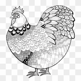 600 X 666 - Chicken Zentangle Svg Free, HD Png Download - 666 png