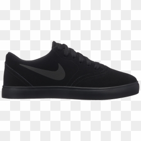 Nike Sb Check Suede Gs Junior - Black Air Force 1 Transparent Background, HD Png Download - nike check png