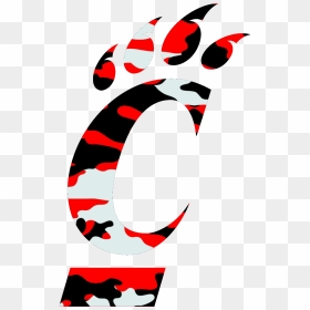 Inspiration Cincinnati Reds Clip Art - Red Cincinnati Bearcats Logo, HD Png Download - cincinnati reds logo png