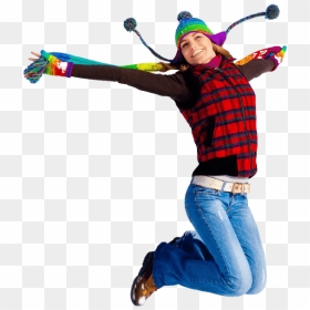 Jumping On Snow, HD Png Download - snow effect png