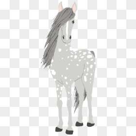 Hand-painted Spotted Horse Transparent Horse Png - White Painting Horse Png, Png Download - white horse png