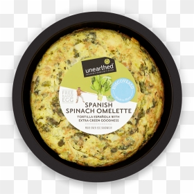 Unearthed Spanish Spinach Omelette, HD Png Download - omelette png