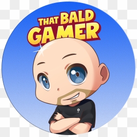 Bald Gamer , Png Download - Bald Gamer, Transparent Png - gamer png