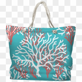 Nassau Coral Tote Bag, Png Download - Coral Painting, Transparent Png - doritos bag png
