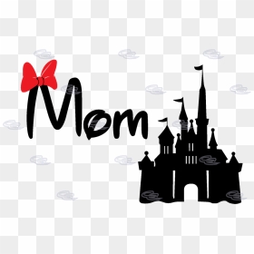 Disney Castle Font Pictures To Pin On Pinterest - Disney Castle Silhouette, HD Png Download - disney castle silhouette png