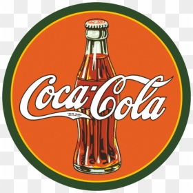 Coca-cola Bottle & Logo - Coca Cola, HD Png Download - coke bottle png
