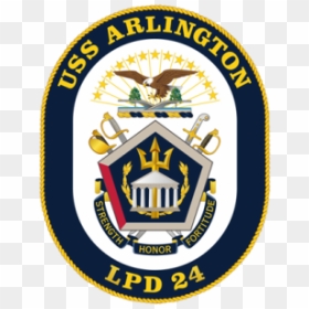 Uss Arlington Crest 9/11 - Uss Jason Dunham Logo, HD Png Download - 9/11 png