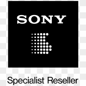 Sony Specialist Dealer Logo Black And White - Sony Corporation, HD Png Download - sony png