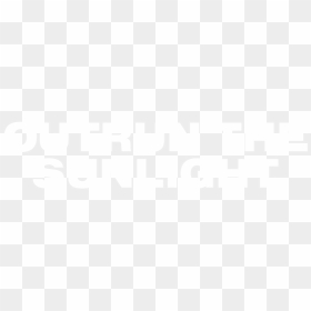 Outrun The Sunlight Logo 2019 White - Johns Hopkins Logo White, HD Png Download - sun light png