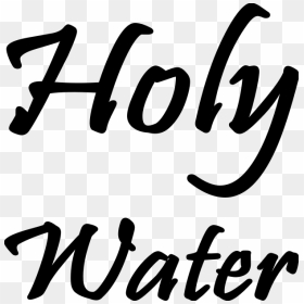 Holy-water File Size - Calligraphy, HD Png Download - png animated gif