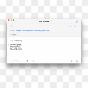 Screenshot, HD Png Download - email png icon