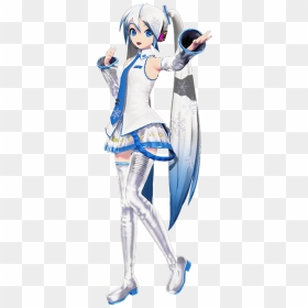 Project Diva Wiki - Project Diva Snow Miku 2011, HD Png Download - snow effect png