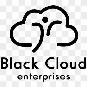 Black Cloud Enterprises - Line Art, HD Png Download - black cloud png
