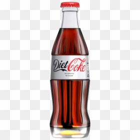 Diet Coke Small Glass Bottle , Png Download - Coca Cola Diet Png, Transparent Png - coke bottle png