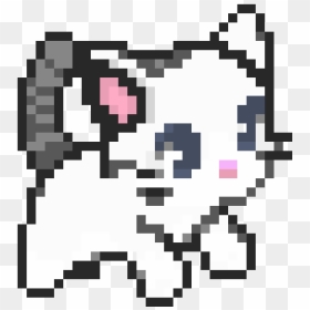 Cute Cat Pixel Art, HD Png Download - cute cat png