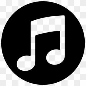 Música Logo Negro , Png Download - Logo De Spotify Negro Png, Transparent Png - spotify png logo