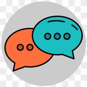 Chat Logo Png Free Download - Icon Conversation, Transparent Png - chat png