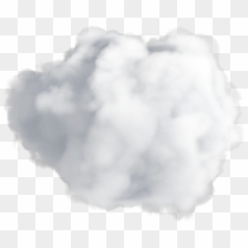 Cloud Transparent Clipart Gallery - White Fluffy Cloud Png, Png Download - black cloud png