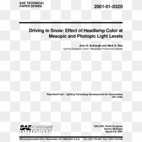 Technical Paper, HD Png Download - snow effect png