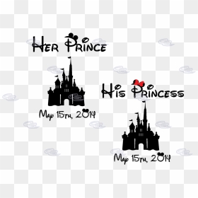 Disney Castle Silhouette Logo Png - Illustration, Transparent Png - disney castle silhouette png