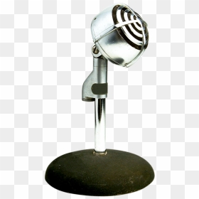 Vintage Microphone Png Transparent Image - Portable Network Graphics, Png Download - singing png