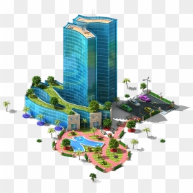 Megapolis Buildings, HD Png Download - city buildings png