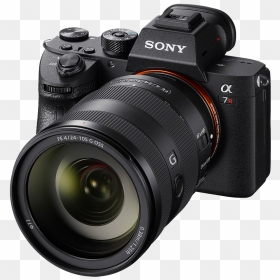 Sony A7 Clipart Image Black And White Stock Sony A7r, HD Png Download - sony png
